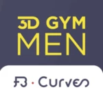 3d gym - fb curves android application logo